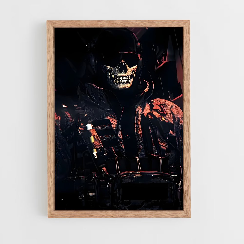 Poster Skulls & Warfare – affiche Call of Duty (vue 4)